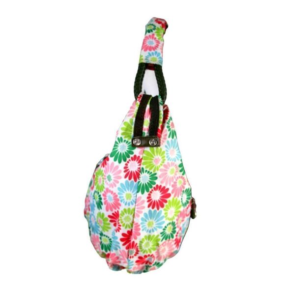 Le SportSac MULTICOLOR NYLON CANVAS FLOWER PRINT SHOULDER BAG HANDBAG HOBO PURSE - Picture 4 of 16